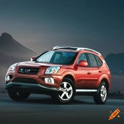 Hyundai Santa Fe 2006 metų interjero nuotrauka su mėlynu apšvietimu