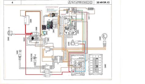 Iveco Daily variklių skyriaus schema