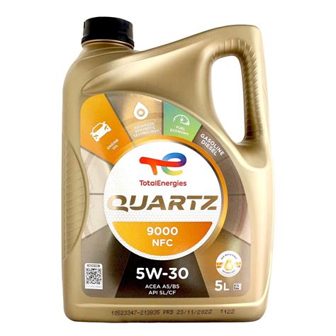 Total Quartz 9000 Future NFC 5W-30 alyvos butelis