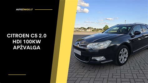 Citroen C5 2.0 HDI variklio skyriaus schema su turbina ir interkuleriu