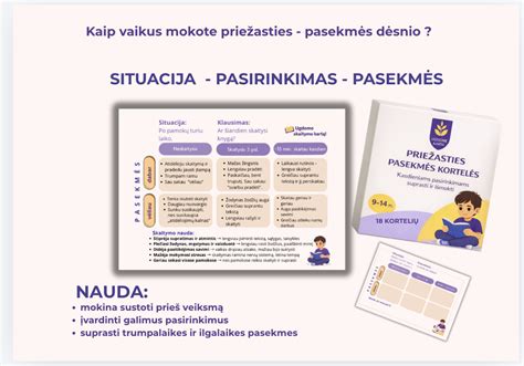 Iliustracija: Priežasties-pasekmės grandinė