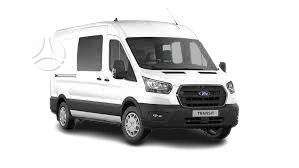 Ford Transit naujo modelio eksterjero ir interjero nuotraukos