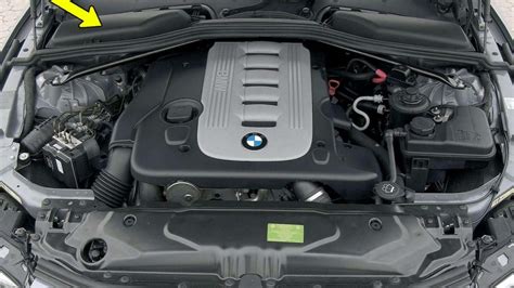 BMW E61 važiuoklės komponentų schema