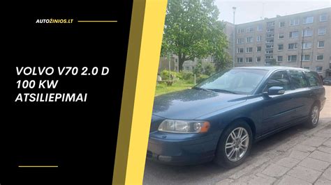 Volvo V70 trečios kartos eksterjeras