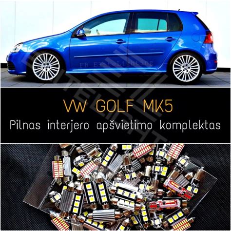 Volkswagen Golf V interjero nuotrauka su priekinėmis sėdynėmis ir centrine konsole