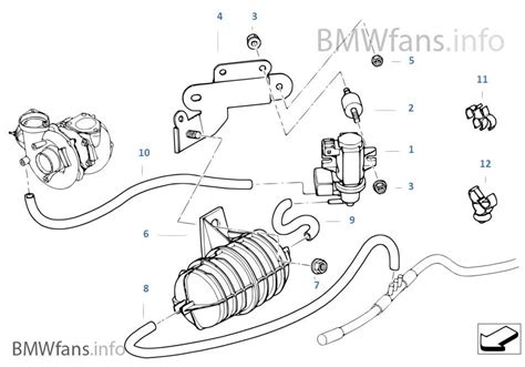 BMW X3 E83 (E83) su 2.0d variklio diagrama