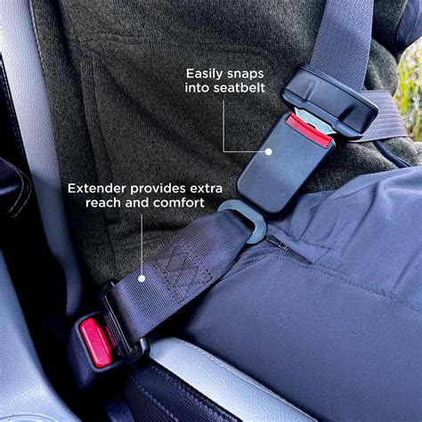 Thematic photo of a child seat being installed in a car, highlighting a short seat belt issue or a child seat extender.