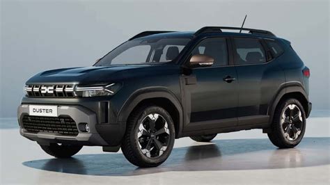 „Dacia Duster Black Storm“ automobilio eksterjero ir interjero dizainas su altimetro motyvais
