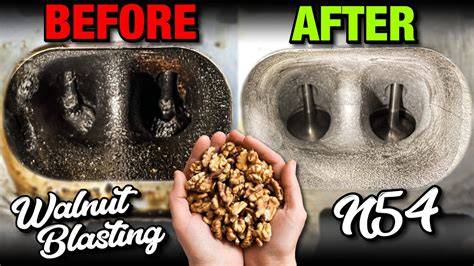 Inforgrafika apie walnut blasting metodą