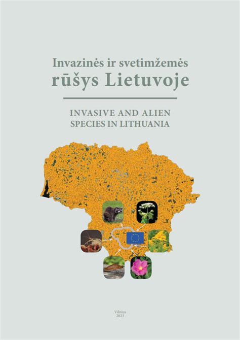 Invazinių rūšių pavyzdžiai Lietuvoje (kolažas)