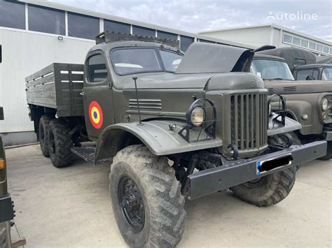 ZIL-130 bortinis sunkvežimis su standartinėmis specifikacijomis
