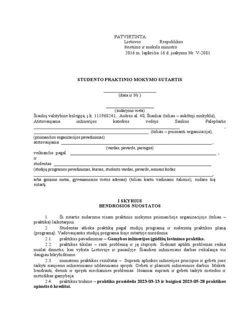 Skenuotas pavyzdys: vairavimo mokymo lapas su užpildytais instruktoriaus ir mokinio duomenimis
