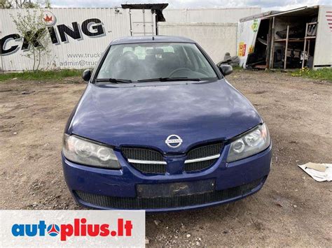 Nissan Almera automobilis, ardomas dalimis