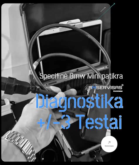 Mechaniko atliekama automatinės pavarų dėžės diagnostika su kompiuterine įranga