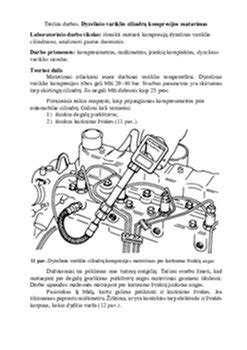 Scheminis vaizdas, iliustruojantis galimas variklio kompresijos problemas: stūmoklio žiedai, vožtuvai, tarpinė