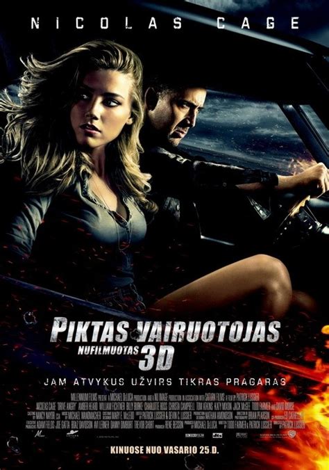 „Piktas vairuotojas 3D“ filmo plakatas