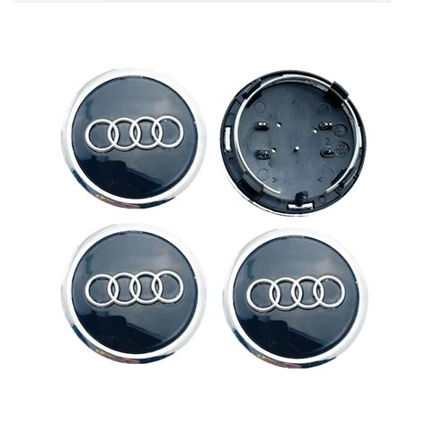 Įvairūs Audi ratlankių dangteliai su logotipais