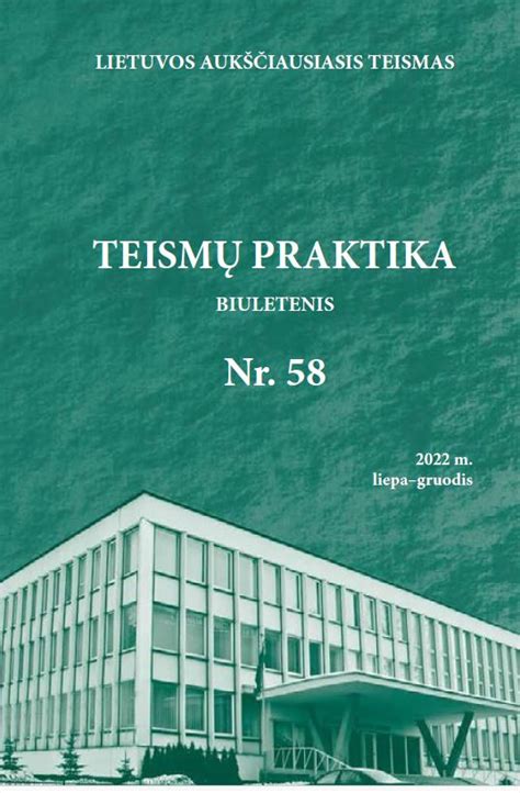 Lietuvos Aukščiausiojo Teismo teisėjos maketo nuotrauka, simbolizuojanti teisinius sprendimus.