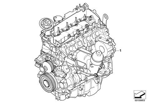 Paskirstymo grandinės sistemos diagrama BMW N46 variklyje