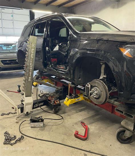 Nissan Xterra važiuoklės ir kėbulo ant rėmo schema