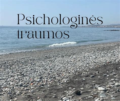 Teminis paveikslėlis, iliustruojantis psichologines pasekmes po traumos