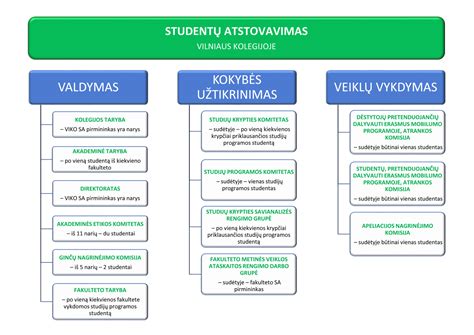 Infografika apie Erasmus+ studentų mainų programas Vilniaus kolegijoje