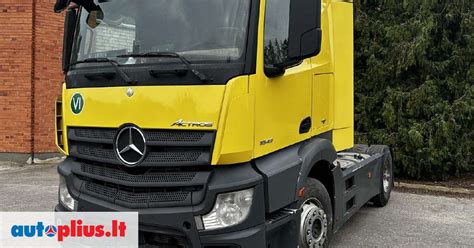 Mercedes Actros MP4 saugiklių dėžės vieta ir schema