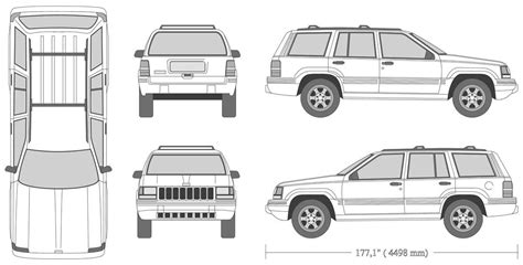 Jeep Grand Cherokee valdymo kompiuterio schema