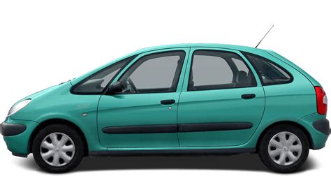 Nuotrauka, iliustruojanti „Citroën Xsara Picasso“ eksterjerą ir aerodinamines linijas.