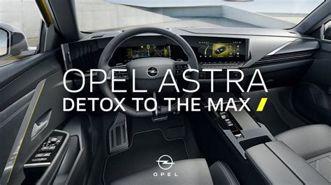 Opel Astra interjero vaizdas su Pure Panel