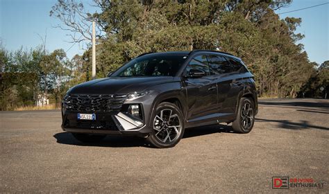 Nuotrauka: „Hyundai TUCSON N Line“ išorės dizainas ir sportiškas interjeras
