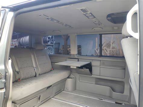 VW Transporter T5 krovininio skyriaus erdvė