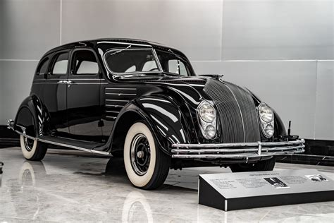 Istorinė nuotrauka: pirmasis „Chrysler Airflow“ modelis (1934 m.)