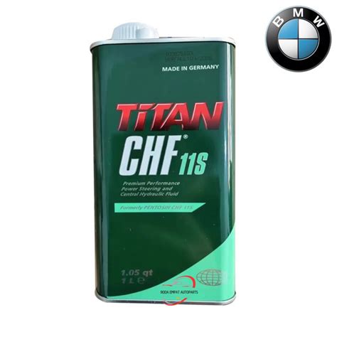 Buteliuko, kuriame pavaizduotas Pentosin CHF 11S arba Titan CHF 11S skystis