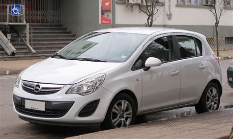 Opel Corsa D kartos modelio nuotrauka