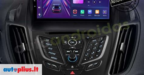 Ford Mondeo 2010 interjero vaizdas su navigacijos ekranu