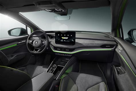 Škoda Enyaq salono interjeras