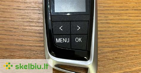 automobilio interjero pultelis skirtas „Webasto“ valdymui