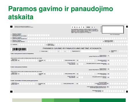 Lietuvos aplinkosauginio mokesčio deklaracijos forma