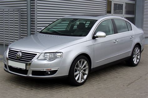 Infographic showing common issues with Volkswagen Passat B6