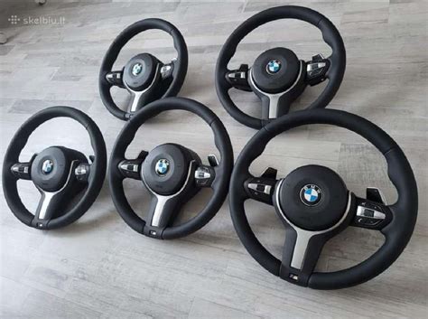 BMW 1 serijos interjeras (sportinė sėdynė, vairas)
