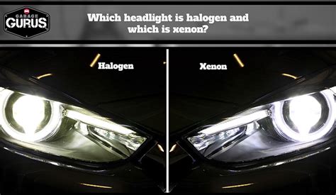 Xenon žibintai (palyginimas su halogeniniais)