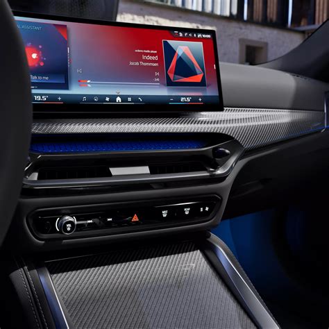 BMW i3 interjero detalės iš kanapių pluošto