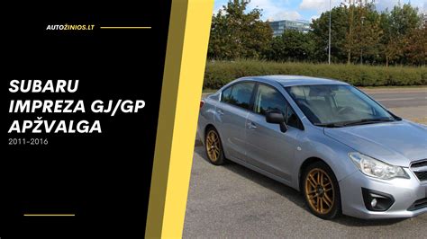 Infografika: Subaru Impreza penktos kartos matmenys ir varikliai