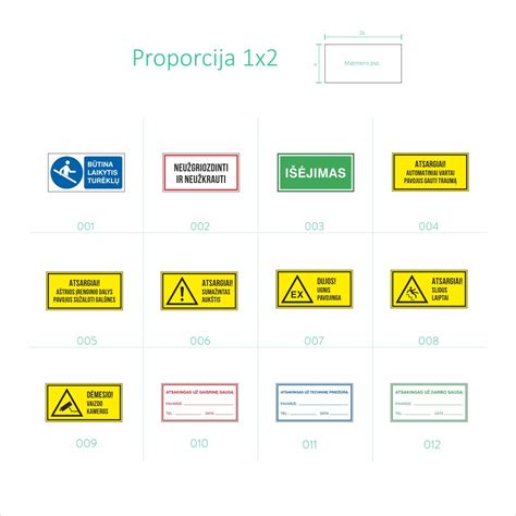 schema, rodanti vietas, kur „Volvo“ automobiliuose dažniausiai klijuojami informaciniai lipdukai su spalvos kodu