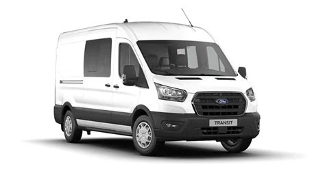 Ford Transit modelių evoliucijos infografika