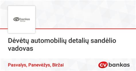 automobilių detalių sandėlio ir klientų aptarnavimo zonos iliustracija