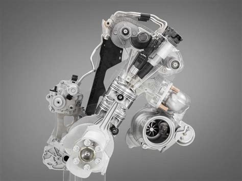 BMW TwinPower Turbo variklio schema su dvigubo slinkimo turbokompresoriumi