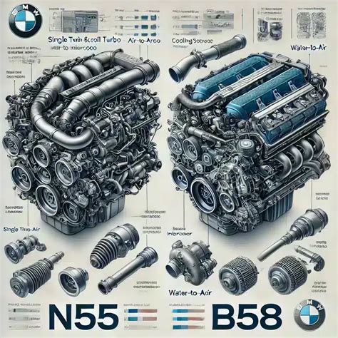 BMW B58 variklio nuotrauka