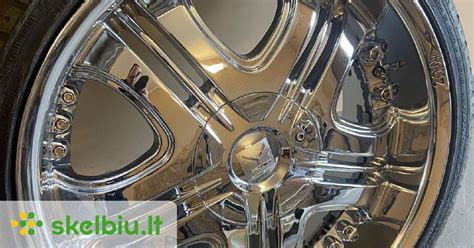 Chromuoti automobilio ratlankiai